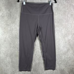Lululemon Legging Womens Size 12 Purple High Waisted Cropped Athleisure Training